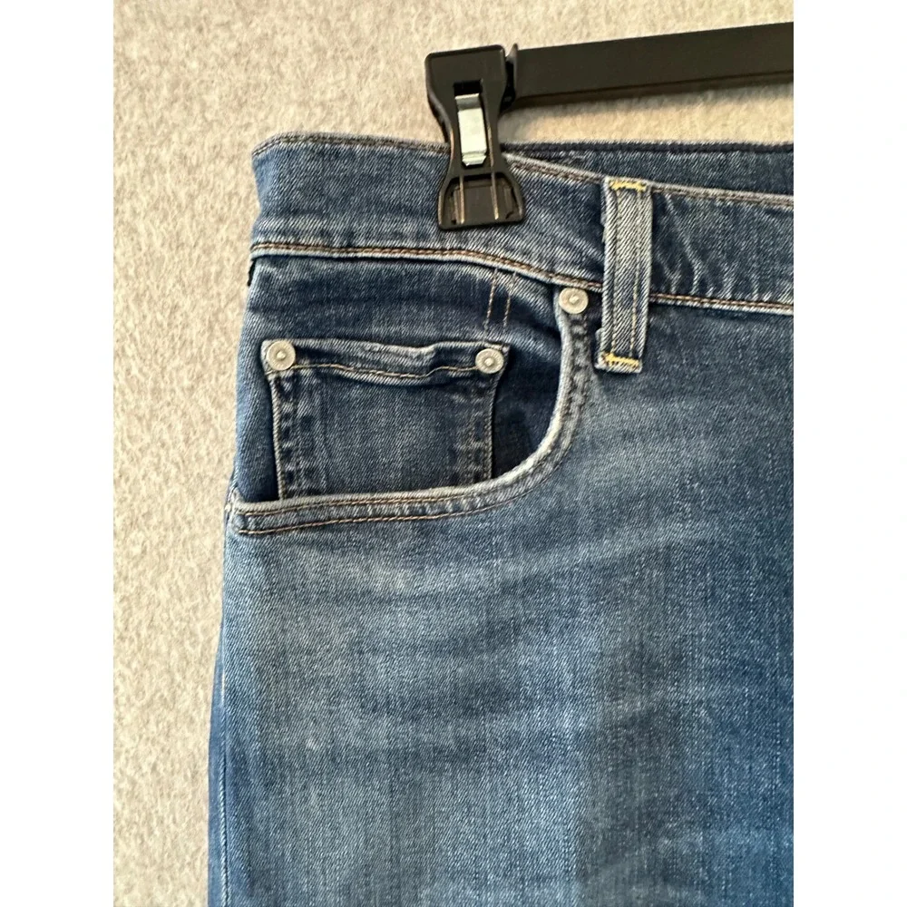 Citizens of Humanity The London Jeans Mens 33 Blue Slim Fit Distressed 6170-1414